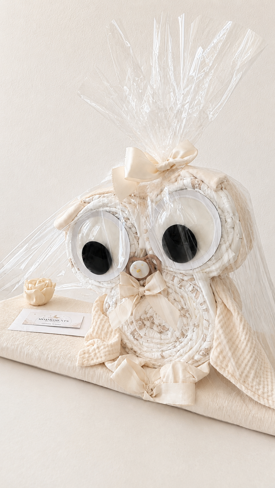 🦉 Sova od pelena – savršen poklon za bebu 💙