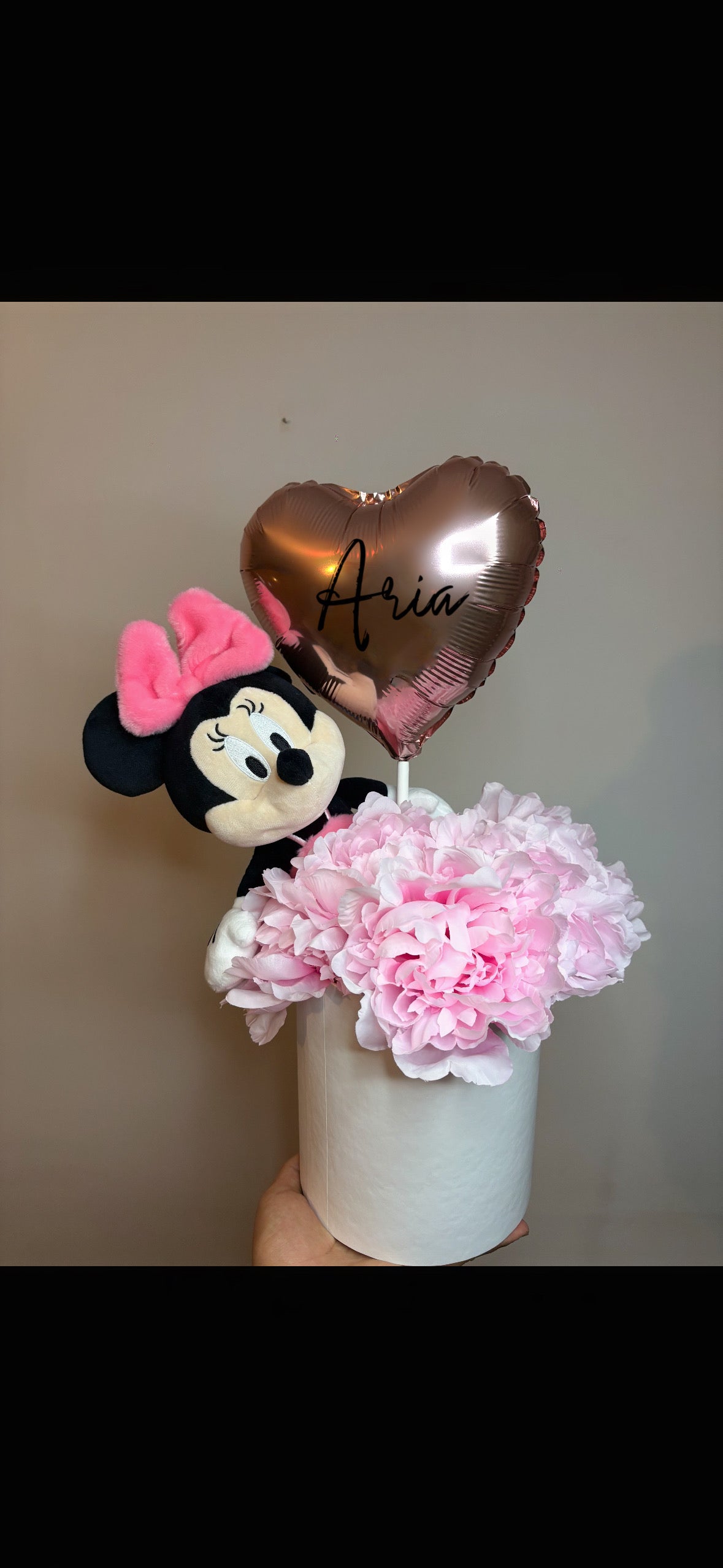 🎀 Minnie Bloom – personalizirani poklon aranžman