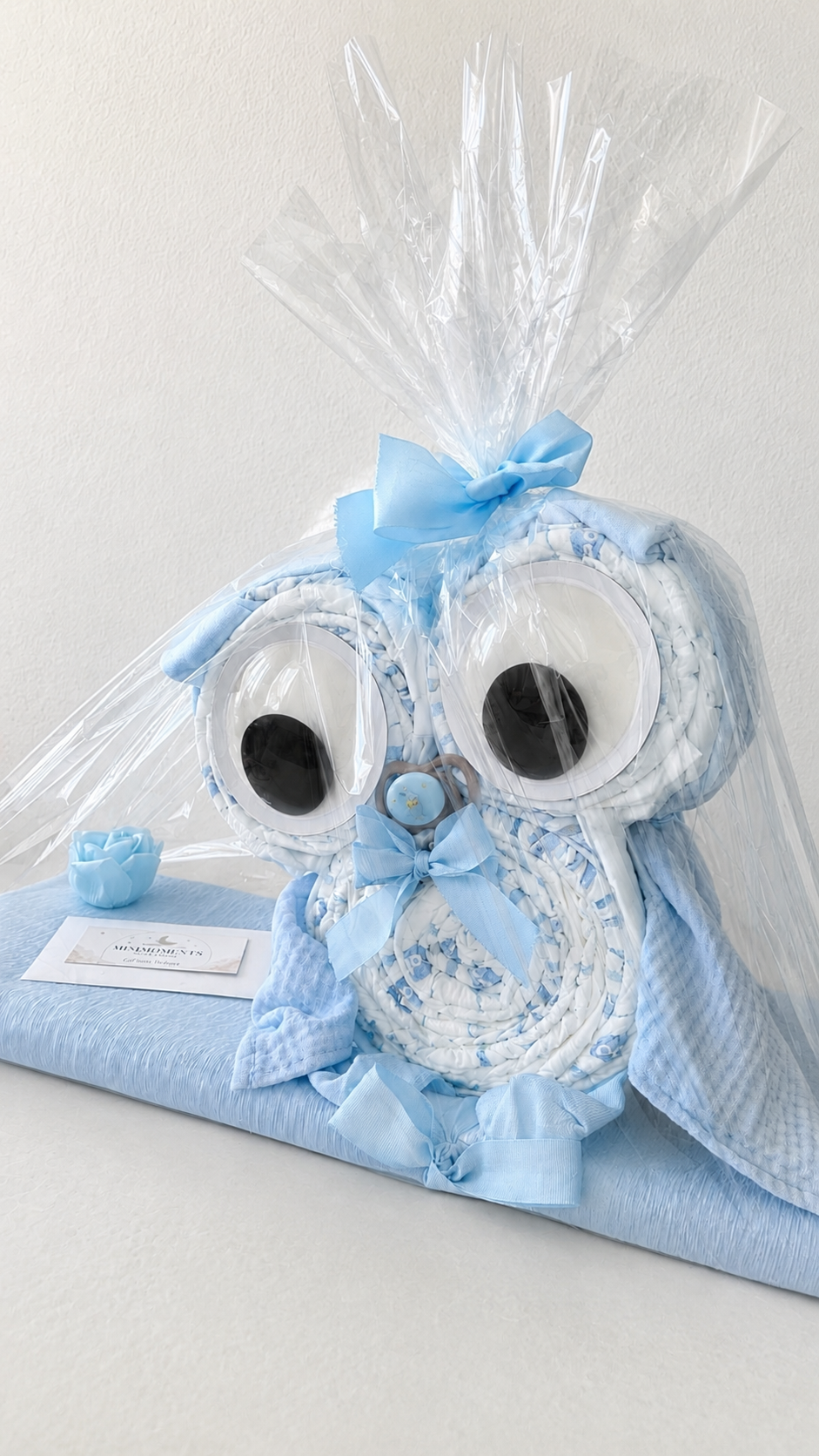 🦉 Sova od pelena – savršen poklon za bebu 💙