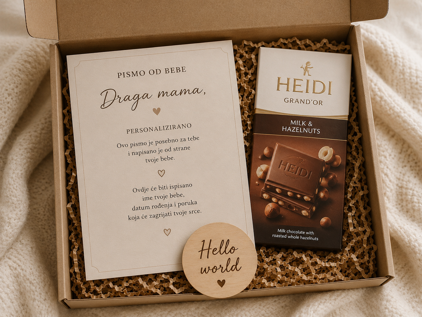 Pismo od bebe – personalizirani poklon za mamu