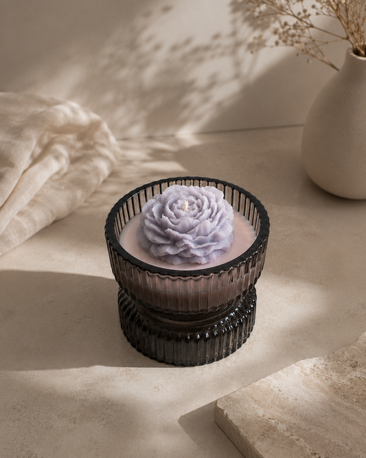🌸 Moon Peony Candle