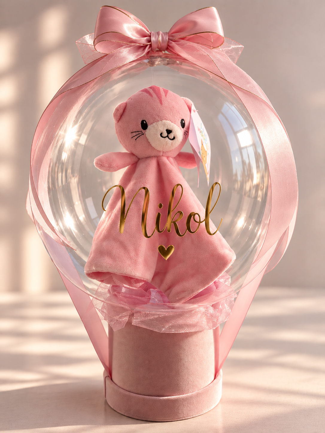 Personalizirani balon s tješilicom 🎀